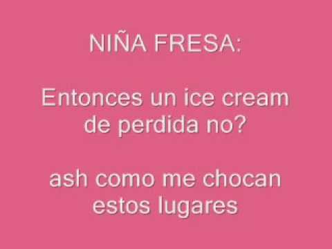 La Nina Fresa(Lyrics)