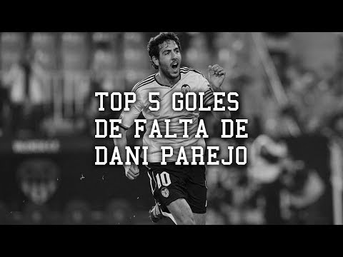 TOP 5 Goles de falta de Dani Parejo con el Valenci...