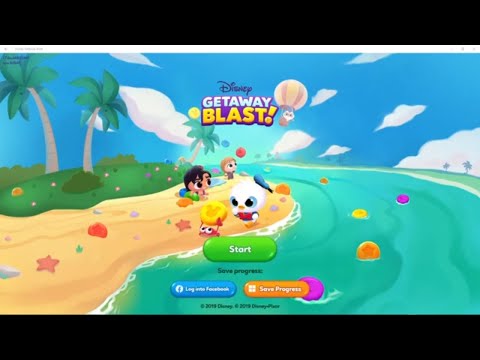 Disney Getaway Blast Gameplay #01