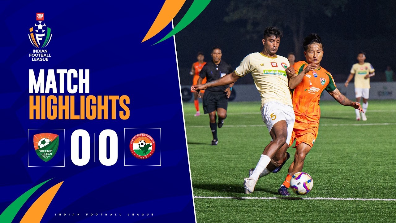 Sreenidi Deccan vs Shillong Lajong Highlights