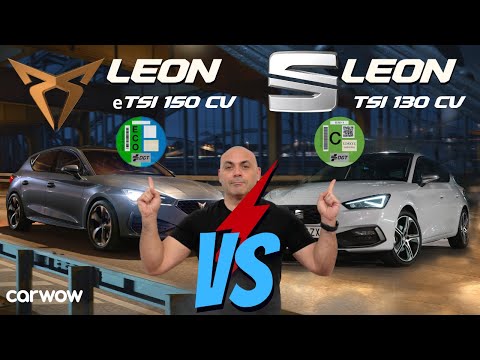 CUPRA LEON eTSI 150 CV vs SEAT LEON TSI FR 130 CV: ¿CUÁL ES MEJOR y MERECE MÁS LA PENA?