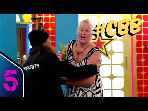 Kim Woodburn removed by security | Celebrity Big Brother | Day 15