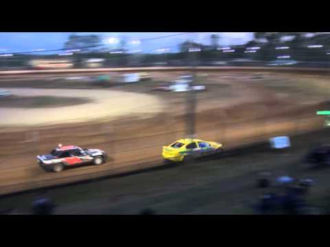 Modified Production - Heat 9 - Aussie Open - Maryborough Speedway - 29.12.12