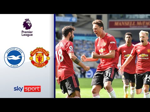 VAR, Drama, 90.+10! | Brighton & Hove Albion - Manchester United 2:3 | Highlights - Premier League