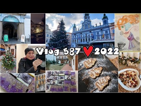 Vlog 587/22 - vánoční trh, stromečky a mýdla