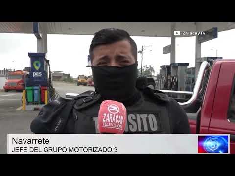 Un siniestro vial ocurrió en la avenida De Los Colonos | Noticias | Zaracay TV