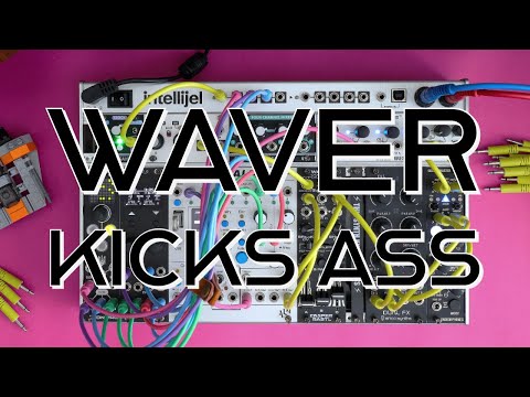 Bastl Waver Kicks Ass. Dark industrial techno from a small modular setup