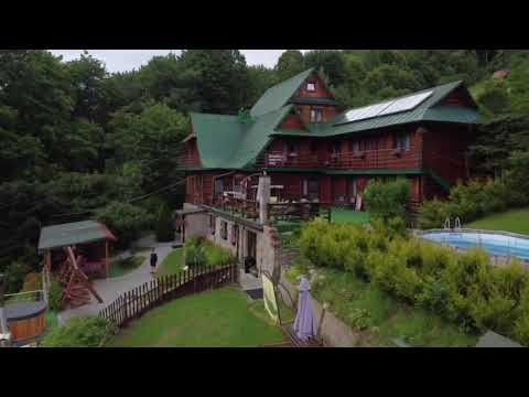 Pienińska Willa Aleksandrówka Szczawnica | Kilka ujęć z drona 28.06.2023