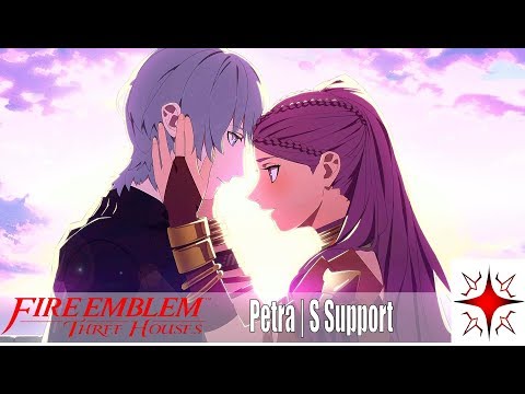 Byleth (M) & Petra Marriage & Romance | S Support | Fire Emblem: Three Houses