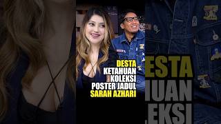 Download lagu DESTA CAUGHT COLLECTING VINTAGE SARAH AZHARI POSTERS #trending #podcast #viral #fyp mp3