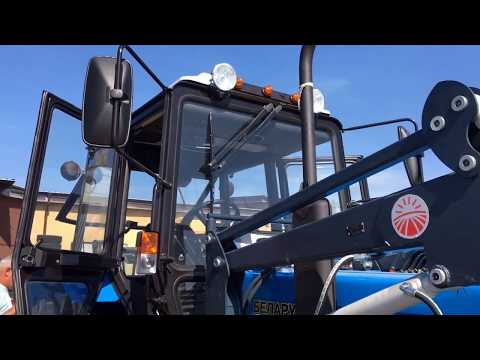 Универсал 800 -Большая земля - установка на трактор МТЗ