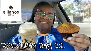 REVIEWMAS DAY 22: ELLIANOS TOFFEE CARMELLA FREEZER & FRENCH TOAST MUFFIN REVIEW #THEREVIEWQUEEN