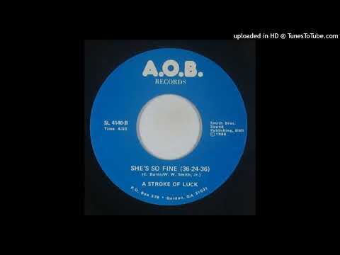 Rare Modern Soul 45 A Stroke Of Luck – I'm In Love With You