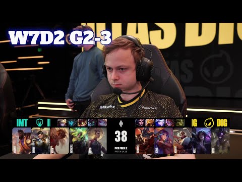 DIG vs IMT - Game 3 | Week 7 Day 2 S14 LCS Summer 2024 | Dignitas vs Immortals G3 W7D2 Full Game