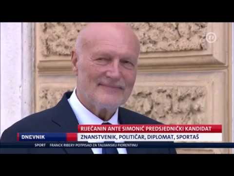 dr. Ante Simonić - kandidat za predsjednika Republike Hrvatske, NovaTV