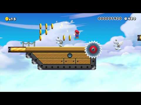 Super Mario Maker - Old Oskise: Airship Assault [Oskise]