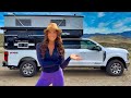 NEW 2024 Ford F350 Four Wheel Camper Build Off Road Living In A 4x4 Truck Camper Tour