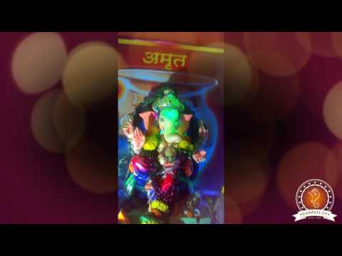 Nitesh Manjarekar Home Ganpati Decoration Video