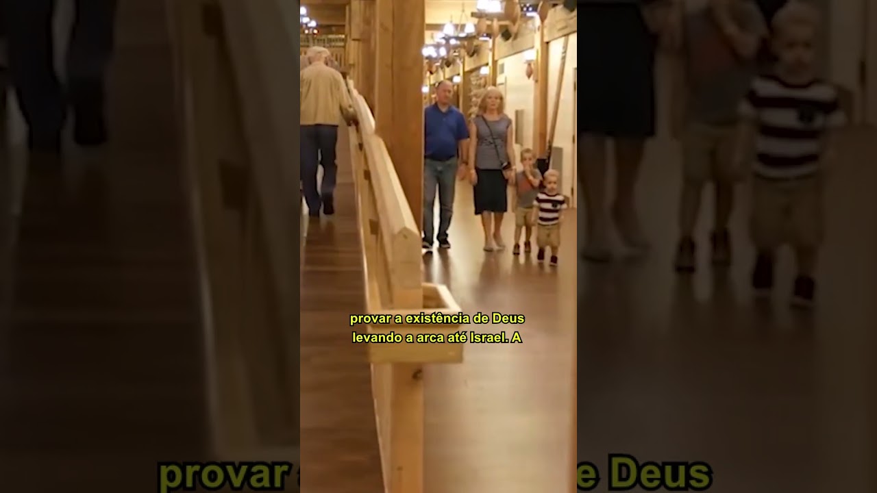 Outra ARCA DE NOÉ! Você Não Vai Acreditar! A Réplica Gigante da Arca de Noé. #shorts