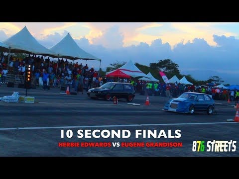 Drag Racing | Full Throttle #3 | Eugene Grandison vs Herbie Edwards | Vernamfield | July 23, 2017