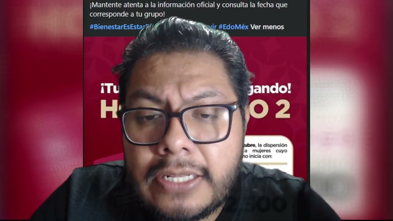 MUJERES CON BIENESTAR ya esta los 2,500 tu apellido inicio con C a la G de septiembre - octubre 2026