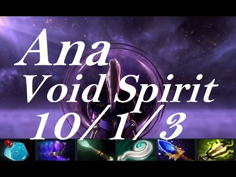 Ana mid Void Spirit vs Tinker - ez ana by Elder Titan - dota2