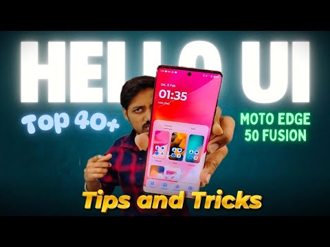 Top 40+ Hidden Features and Tips & Tricks! 🤩💥 Hello UI 📱 Moto Edge 50 Fusion 🆕🤳