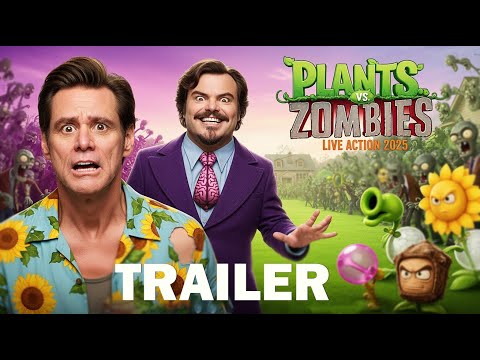 Plants vs. Zombies – Live Action (2026) - Trailer | Jim Carrey, Jack Black