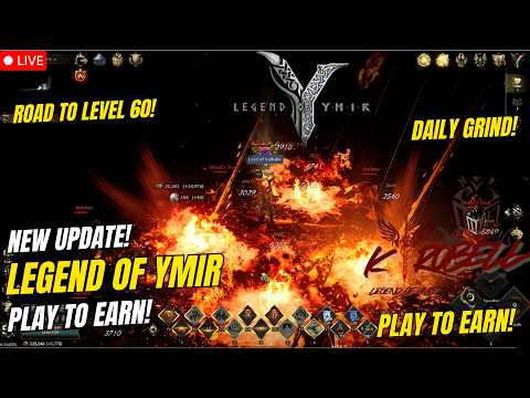 Legend Of Ymir | New Update? Road to Level 60! Daily Grind! ( Tagalog )
