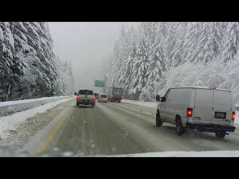 12 9 21 WEST BOUND SNOQUALMIE PASS