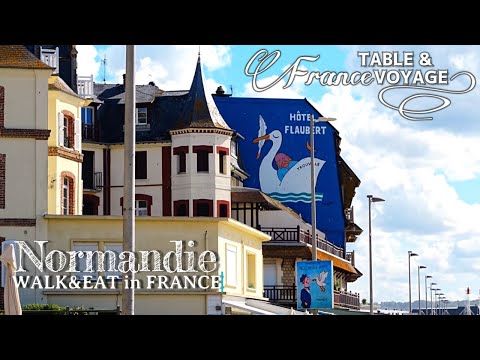 Travel to Normandy Seaside Resorts 🦞 Seafood & Hotel Breakfast 💙 Relax France