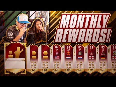 ELITE 1 MONTHLY REWARDS! 12 RED INFORMS IN A PACK! FUT CHAMPIONS! - FIFA 17