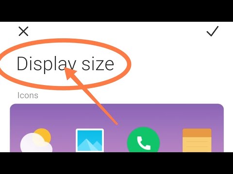 Poco X4 Pro, how to set display size, Poco mobile me display size set kaise kare