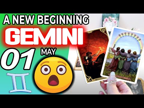 Gemini ♊ A NEW BEGINNING ❌ ❌ Horoscope for Today MAY 1 2022♊Gemini tarot may 1 2022