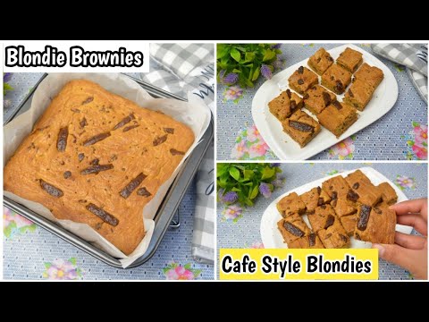 Blondies Recipe | Blondies Brownies | Blondies And Brownies | Blondies Brownie Recipe |By Food Mania