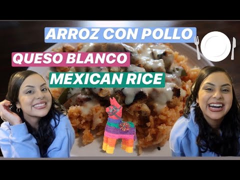 ARROZ CON POLLO (THE BEST I'VE EVER HAD!) & HOMEMADE QUESO BLANCO (Chicken & Rice) DINNER TO IMPRESS