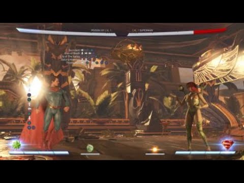 Injustice 2: Poison Ivy Reset Combo (16-Hits, 325.03 Damage)