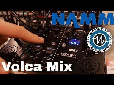 NAMM 2018 Korg Volca Mixer