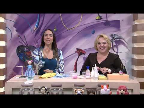 Boneca Magrela Porta Joias - DIY Biscuit | Eleia Conti