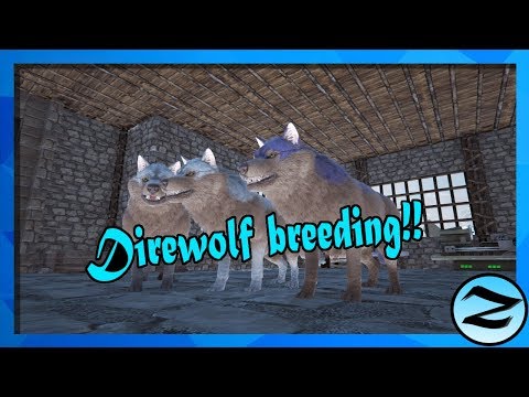 AWESOME MUTATIONS!! DIREWOLF BREEDING!! | ARK: Extinction | DLC gameplay E39
