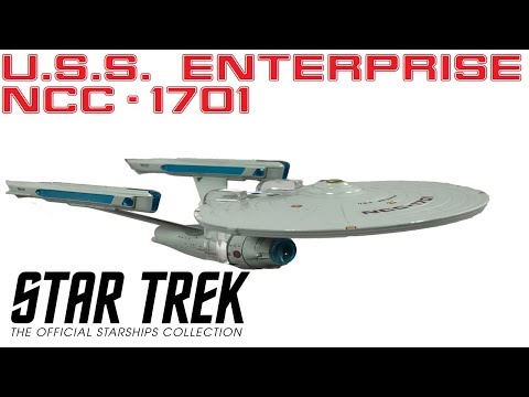 Star Trek the Official Starships Collection Issue #2 U.S.S. Enterprise NCC- 1701 Refit by Eaglemoss