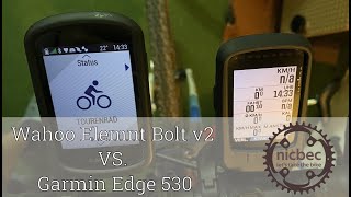 Wahoo Elemnt Boltv2 (2021) vs Garmin Edge 530 - Vergleich im Alltag