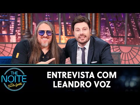 Entrevista com o preparador vocal Leandro Voz | The Noite (13/07/22)