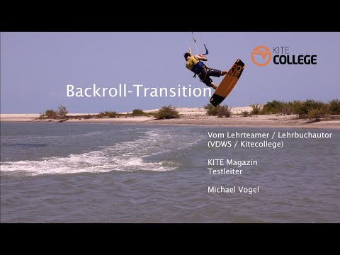 Kitecollege Transition mit Backroll / Richtungswechsel #8 Sicher  Springen lernen