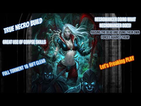 Diablo 3 PTR Patch 2.7.2 | Necromancer True Minion Build | Let's Play