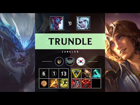 Trundle Jungle vs Viego - KR Challenger Patch 25.21