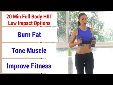 HIIT #48: 20 minute full body HIIT workout to burn fat, build muscle, & increase fitness