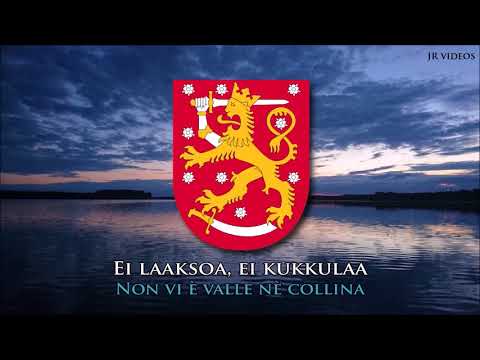 Inno Nazionale della Finlandia (FI/IT testo) - Anthem of Finland (Italian)