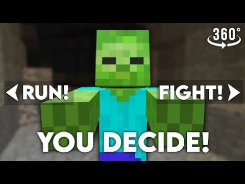 Minecraft 360° POV Choose your own adventure edition! 