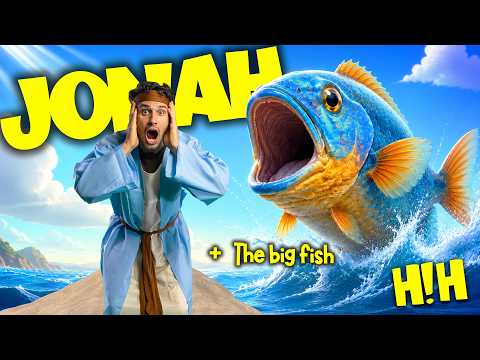 JONAH RAN 🐟 | Jonah and the Big Fish | Christian Kids Dance Song | Hey! Hosanna - Kingdom Kids Zone, Sing With Me - Hey! Hosanna